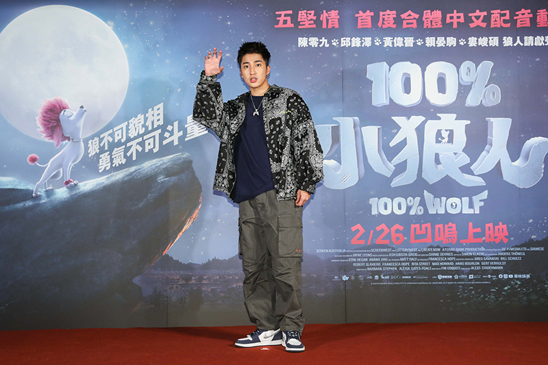 【車勢星聞】婁峻碩為電影《100%小狼人》配音。(圖:華映娛樂提供)