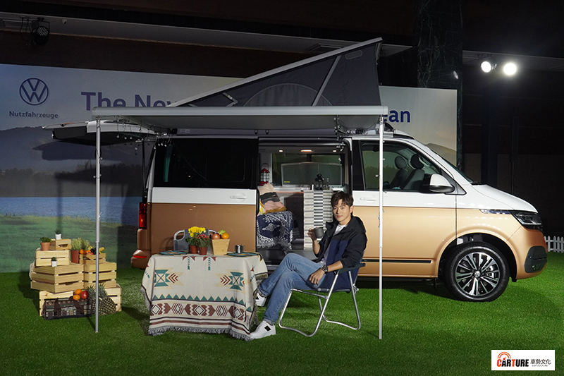 【車勢星聞】藝人宥勝出席福斯商旅全新T6.1 California Ocean上市發表會擔任嘉賓。