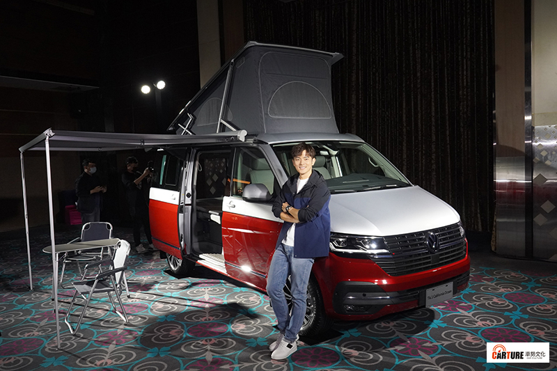 【車勢星聞】藝人宥勝出席福斯商旅全新T6.1 California Ocean上市發表會擔任嘉賓。