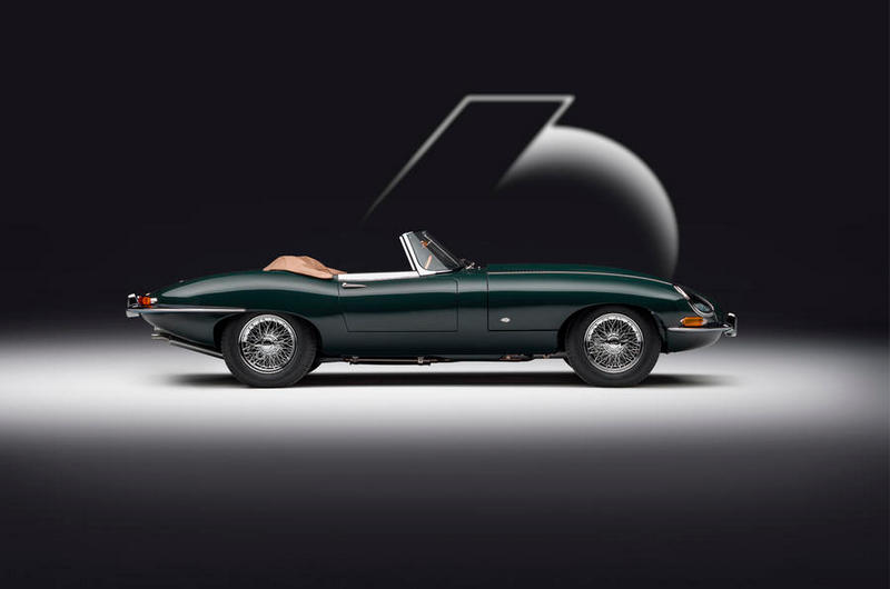 E-Type Convertible 60 Edition則是專屬Drop Everything Green車色。