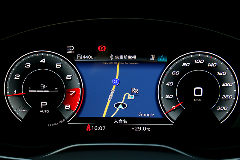 全車系標配12.3吋數位儀表,並提供三種介面可依喜好自行選擇。