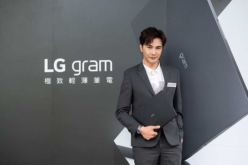 【車勢星聞】謝佳見現身LG gram「輕贏隨型」快閃屋。(圖:品牌提供)