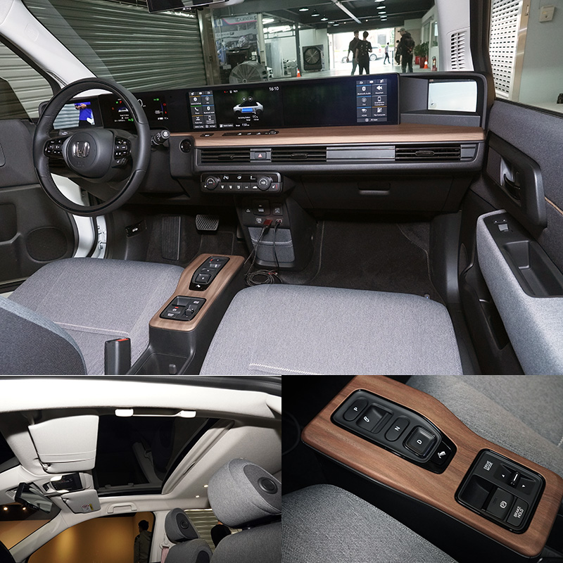 展示的Advance車型配備較為豐富,標配包含 ACC 主動式車距調節定速巡航系統、FCW 前方碰撞警示系統、CMBS 碰撞緩解煞車系統、LDW 車道偏移警示系統、LKAS 車道維持輔助系統、RDM 道路偏移抑制系統、TSR 交通號誌辨識等之 Honda Sensing系統,以及電動天窗。