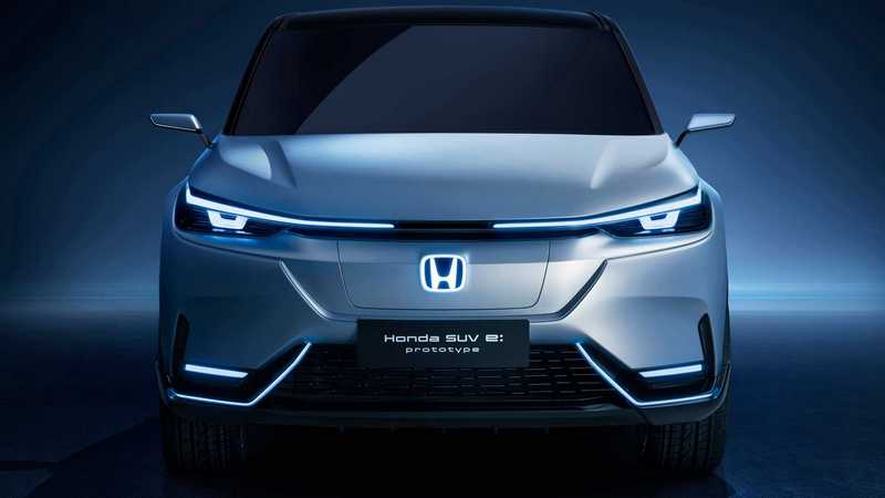 SUV e:prototype整體造型設計可當成HR-V電動版。