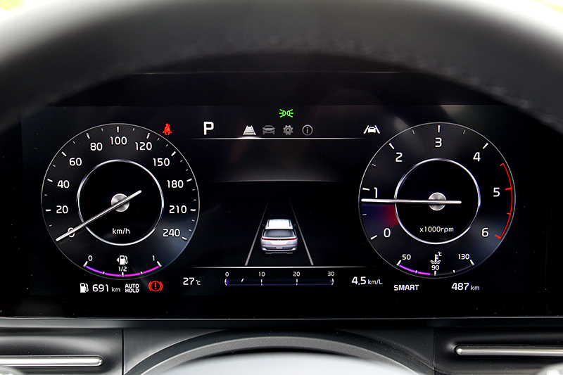 智慧巡航、車道維持、後方交通防撞主動煞車、前方碰撞警示等安全科技一樣不缺。