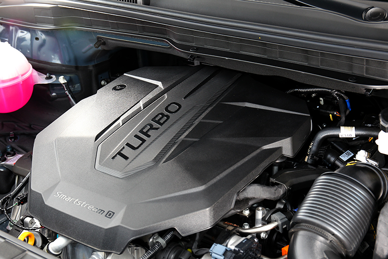 2.2升柴油引擎具有202hp/45kgm輸出。