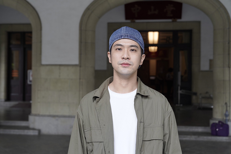 【車勢星聞】顏毓麟出席《綠島金魂》開鏡,坦言挑戰受刑人角色壓力大。(拙八郎提供)