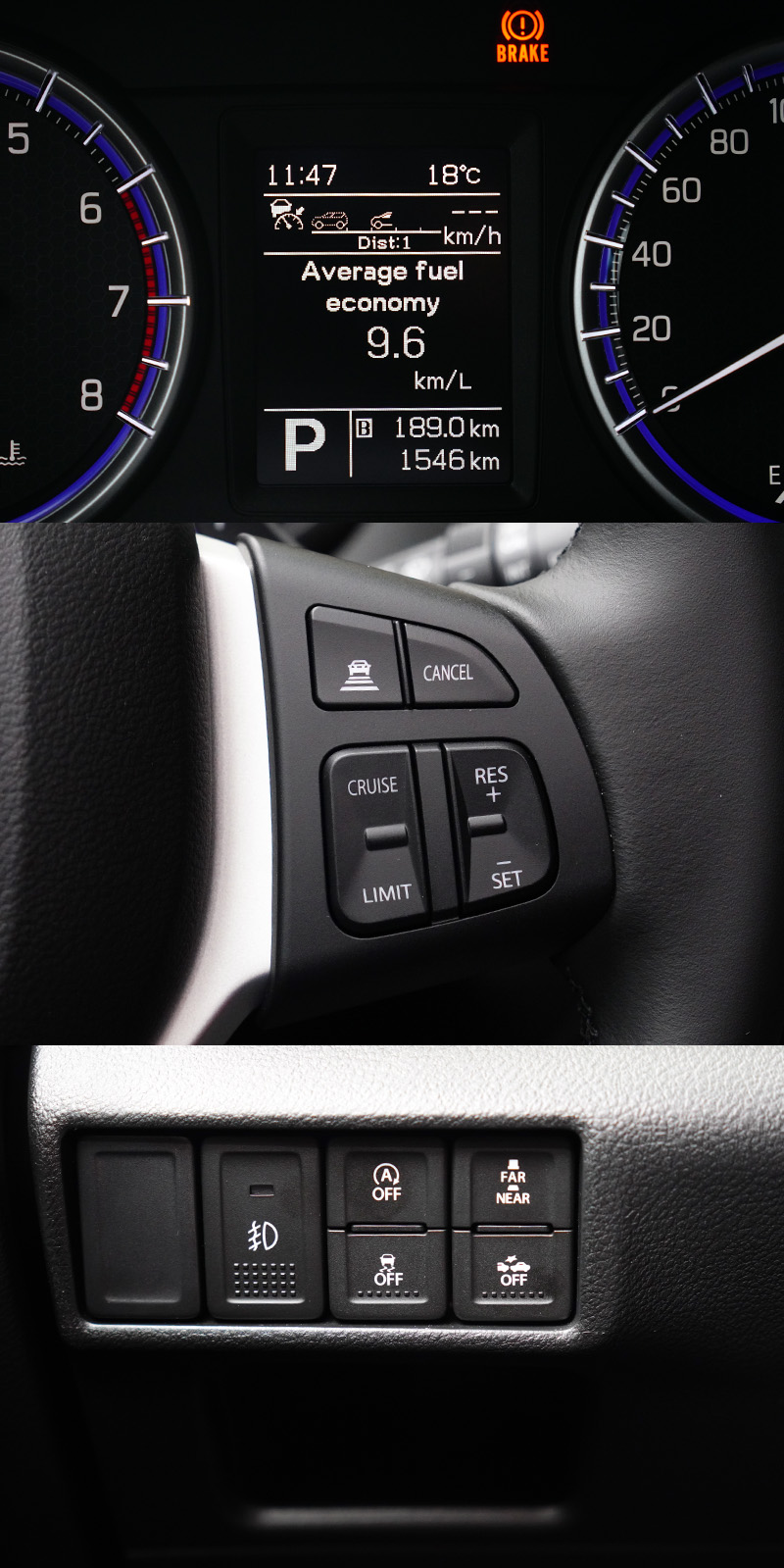 新年式SX4最大的改變就是新增了ACC主動式車距巡航系統與RBS雷達感知煞車輔助兩項目前主流的主動安全配備。