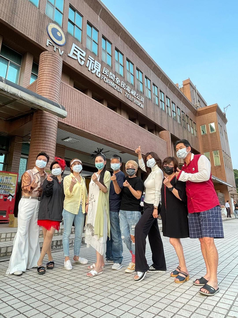 【車勢星聞】民視防疫工作不鬆懈,《多情城市》、《黃金歲月》照常拍攝。(圖:民視提供)