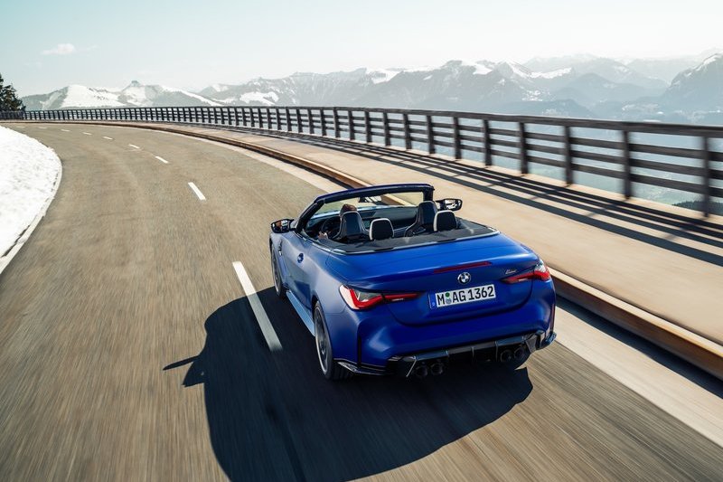 M4 Competition Convertible具有510hp/66.3kgm輸出與3.7秒百公里加速成績。