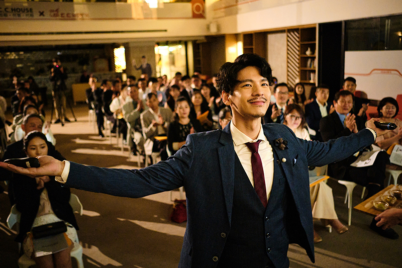 【車勢星聞】《大債時代》林柏宏飾演楊大器是一個能言善道的創業家。(圖:華視提供)