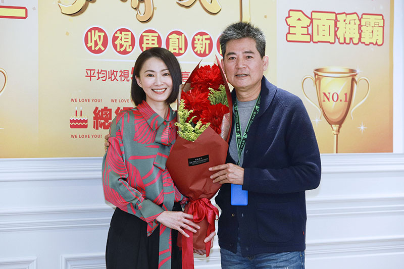 【車勢星聞】侯怡君傳秘婚並受孕成功,幸福回應:希望明年能一起快樂的慶祝母親節。(圖:民視提供)