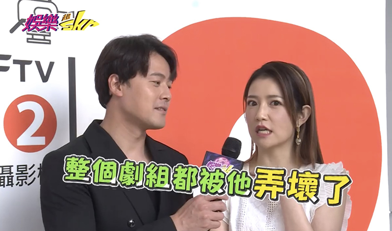 【車勢星聞】《多情城市》劇中演出黃文星妹妹的郭亞棠表示整個劇組都被黃文星玩壞了。(圖:民視提供)