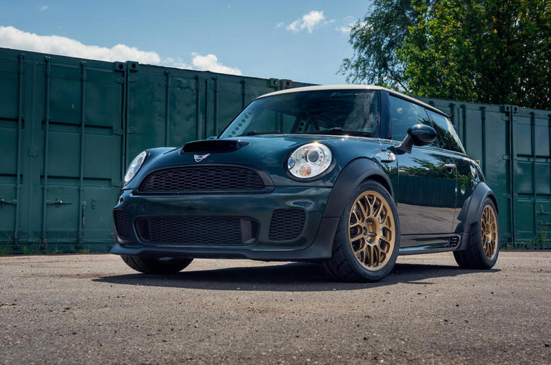 Powerflex在Goodwood展出的Mini改裝車,看似平凡但其是內在大有玄機。