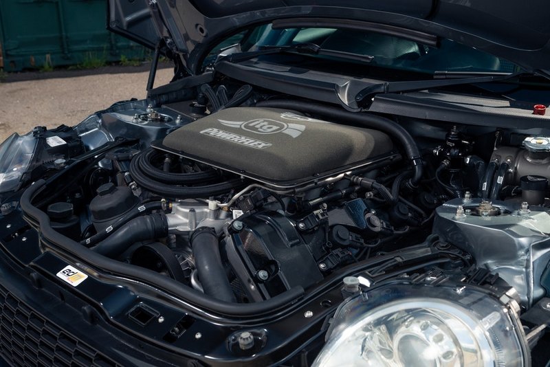 Powerflex將Mini R56動力換成M3 4.0升V8引擎。