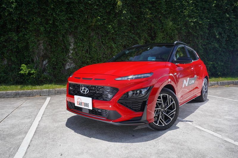 小改款Kona在外觀針對細節做了不少調整,這次試駕的N-Line更是裝配有許多獨家外觀套件