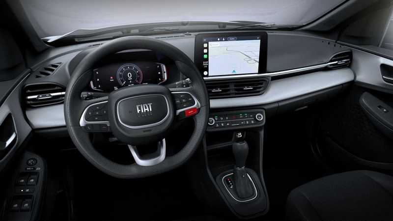 中控配置10吋螢幕,並具備Apple CarPlay功能。