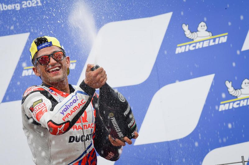 Martin本站摘下MotoGP生涯首座分站冠軍。