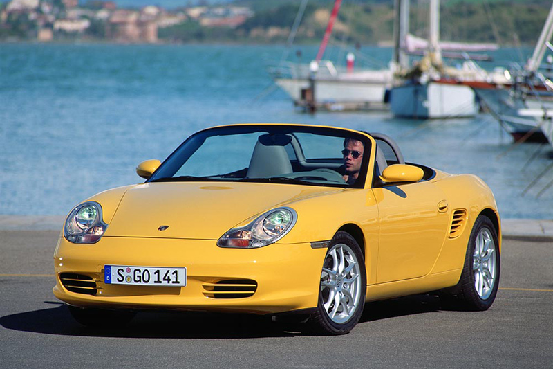 1996年問世的第一代Boxster。