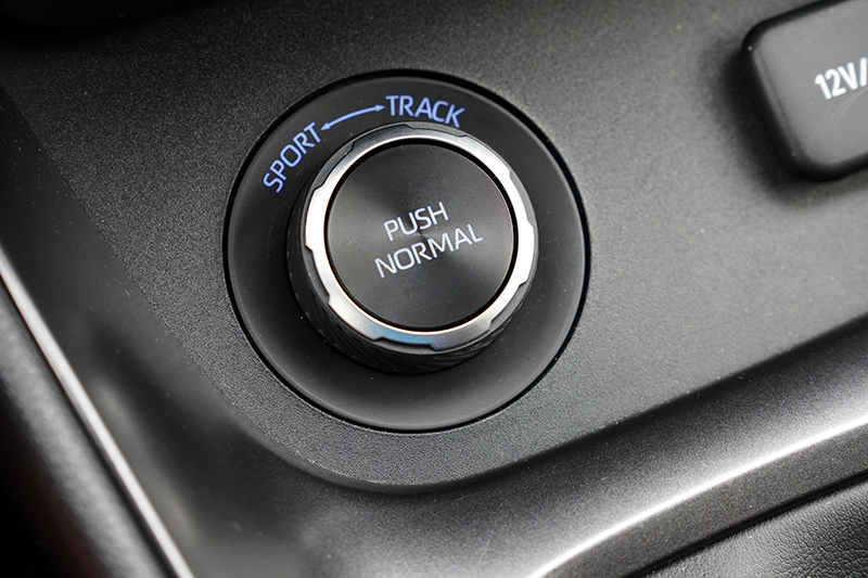 三種不同動態模式,在前後動力輸出比例配置上會有所不同。