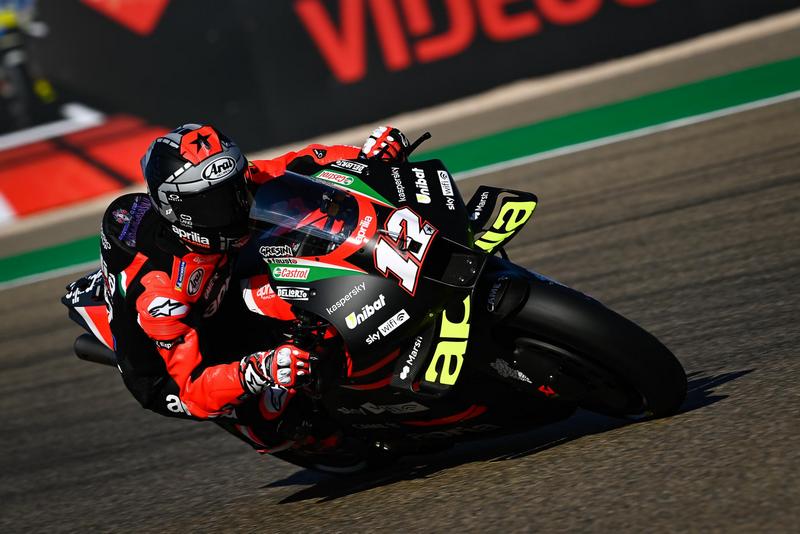 轉隊至Aprilia的Vinales,首場比賽還在適應車輛,最終以第18名成績完賽。