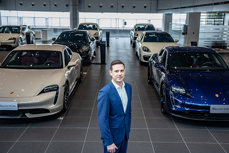 台灣保時捷售後處長Trevor Baseggio包勝傑。