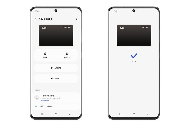 三星年初預告將推出數位鑰匙,如今日前表示採用UWB技術的數位鑰匙正式推出。