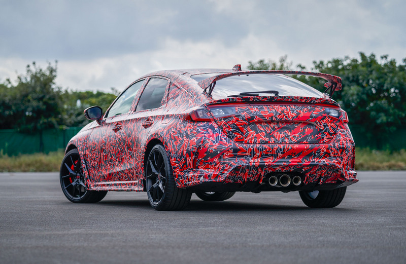 Honda新世代Civic Type R前進紐柏林測試,2022年發表登場