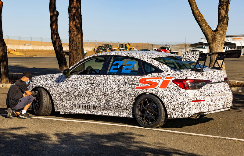 Honda釋出Civic Si道路測試照。