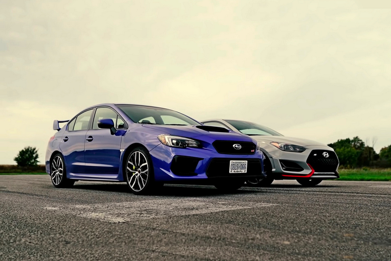  日韓對決廝殺，Subaru WRX STi vs Hyundai Veloster N 