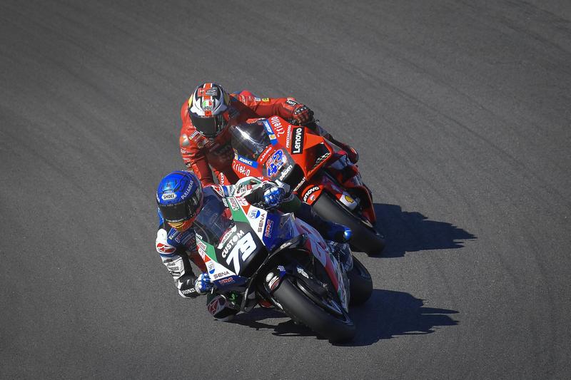 整場賽事最精彩就是小Marquez與Miller的第3名之爭，只可惜最後因紅旗結束比賽讓Miller獲得第3名。