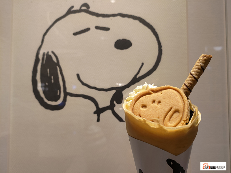 gelato pique café x Peanuts限量聯名「史努比珍珠鮮奶油可麗餅」。