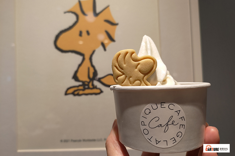 gelato pique café x Peanuts限量聯名「胡士托黑糖珍珠牛奶霜淇淋」。