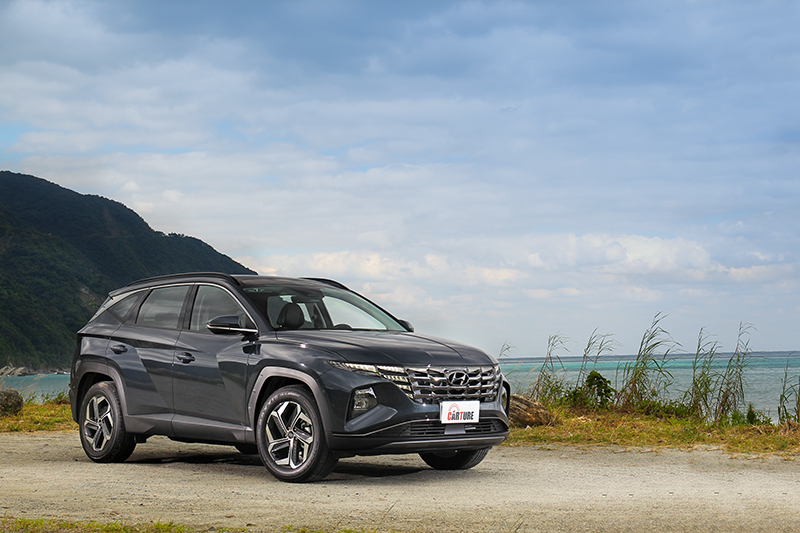 Tucson L外觀造型幾乎與Vision T概念車一樣。