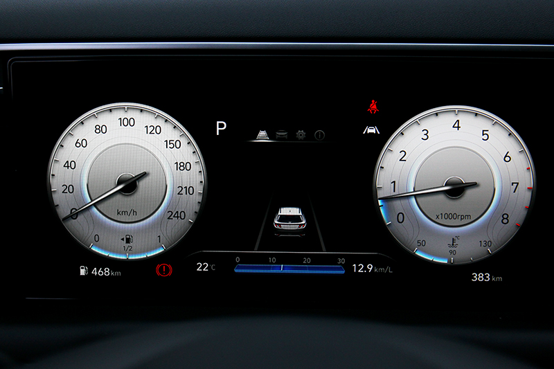 雙環在不同模式下會有不同介面。