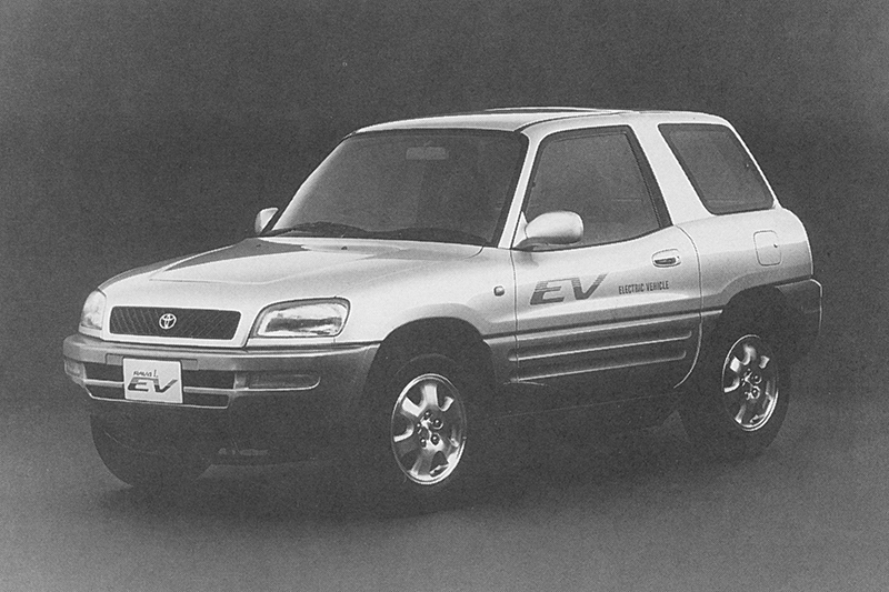 早在1996年，TOYOTA便已發表旗下首款純電動力車款 — RAV4 EV。