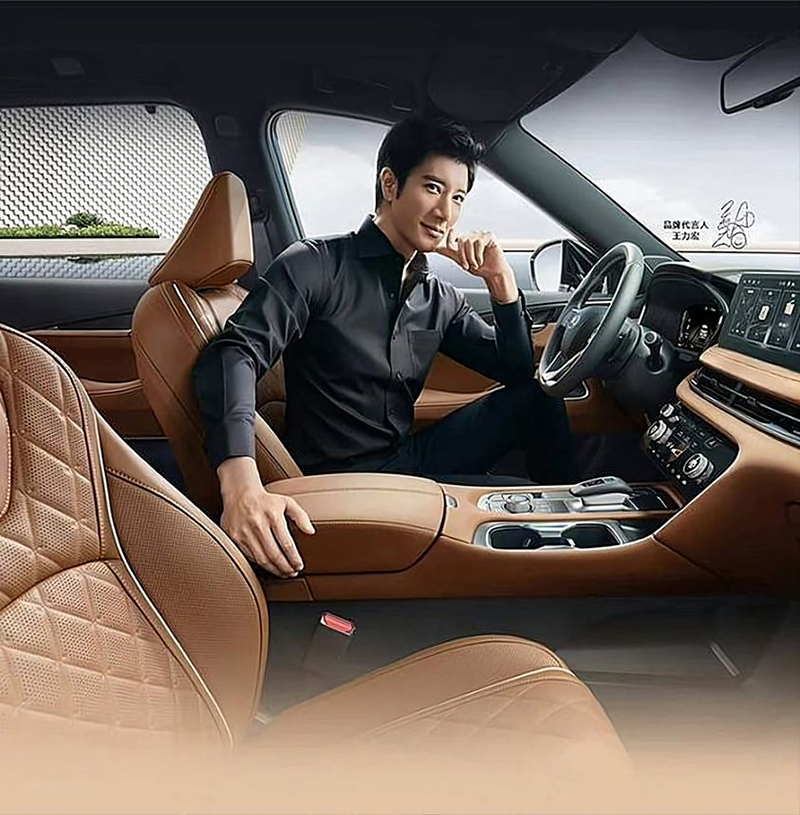 【車勢星聞】王力宏出席中國infiniti QX60發表會擔任品牌代言人。(圖:翻攝自「英菲尼迪中國」官方微博)