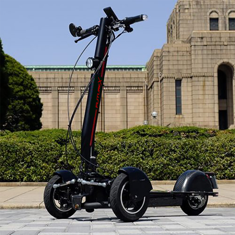 極速45km/h！日本Future X碳纖電動三輪滑板車要價台幣十萬塊