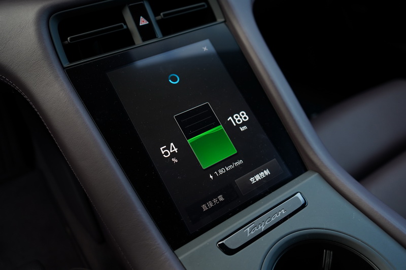 試駕一整天下若以激進方式操駕其電量消耗還在可接受範圍內