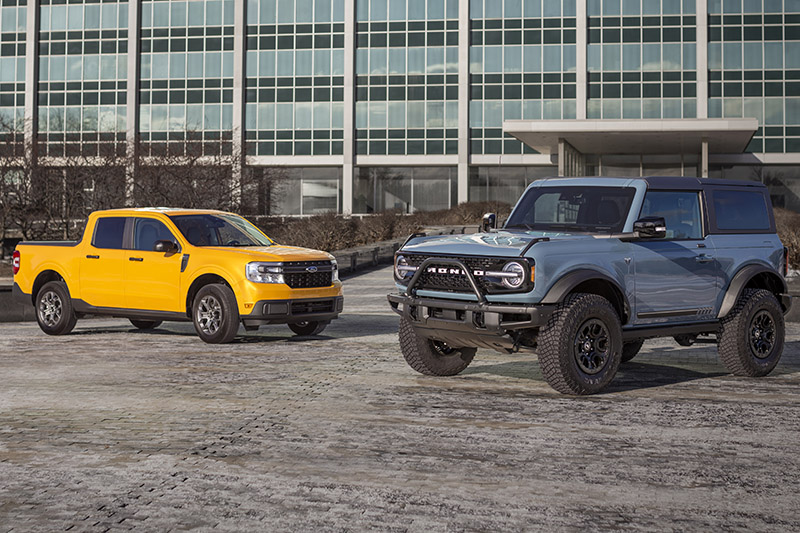  Ford雙傑Bronco與Maverick榮獲2022北美年度多功能車與年度卡車殊榮 