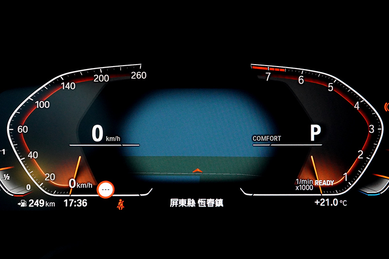 M240i數位儀表為12.3吋,比1 Series和2 Series Gran Coupe都還要更大。