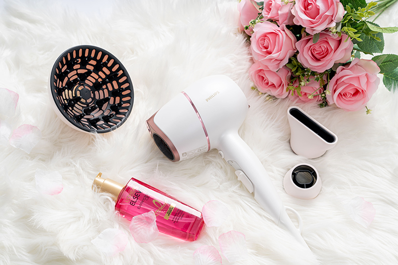 Philips x L’Oréal Paris聯名《煥髮女神節》限量禮盒組建議售價NT4,999。(圖:飛利浦提供)