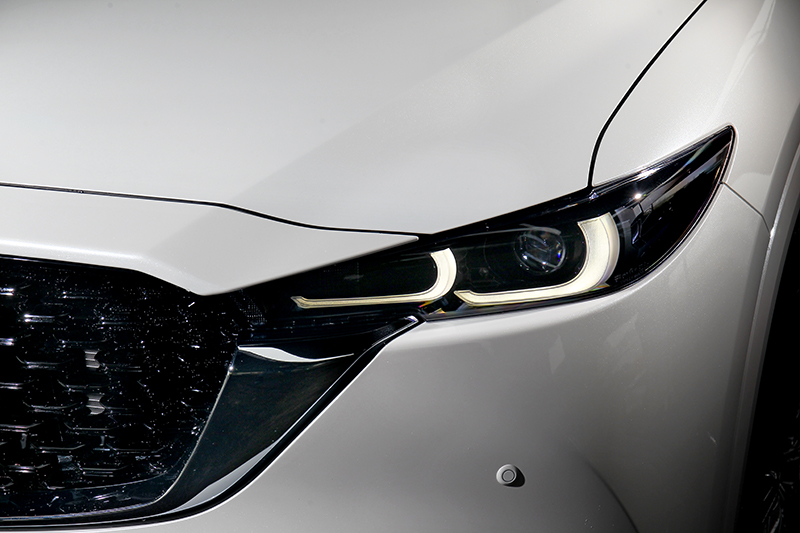 魂動之翼鍍鉻飾條進行加粗處理,日行燈也改L型設計。