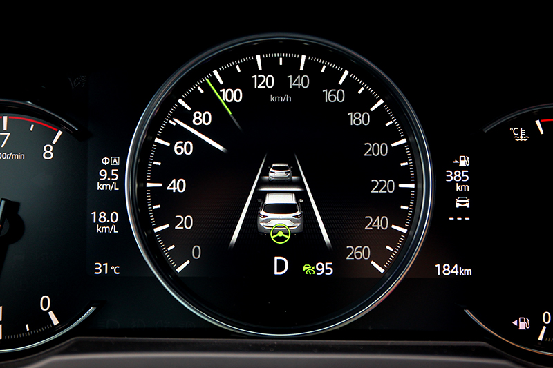 CTS巡航模式車道維持系統進化至全速域0~145km/h皆可作動。