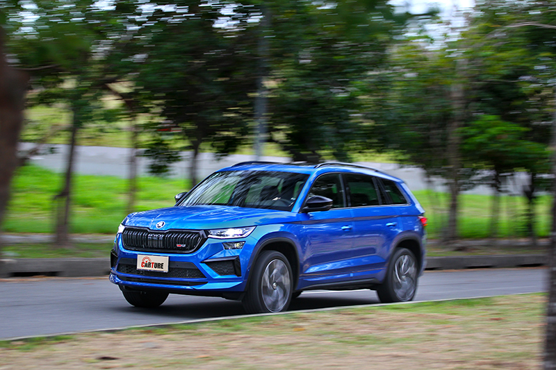 Kodiaq RS擁有多種面向,於一般或舒適模式下表現就與一般Kodiaq相同是一輛舒適的休旅車。