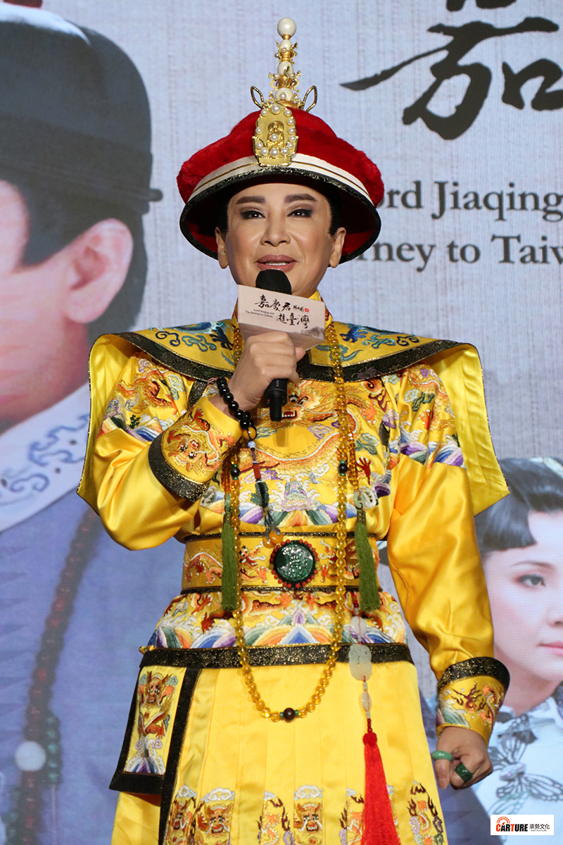 【車勢星聞】陳亞蘭《嘉慶君遊臺灣》打造清朝宮殿首映會。