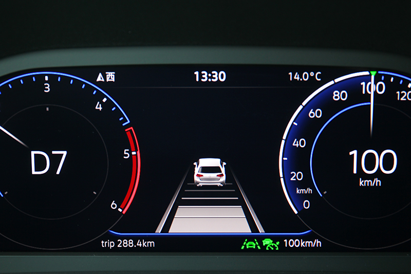 ACC與車道維持系統是商務移動過程中最佳助手。