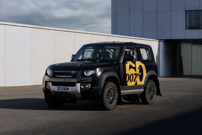  007 60周年紀念版，只能說這輛Land Rover Defender特仕車太帥了 