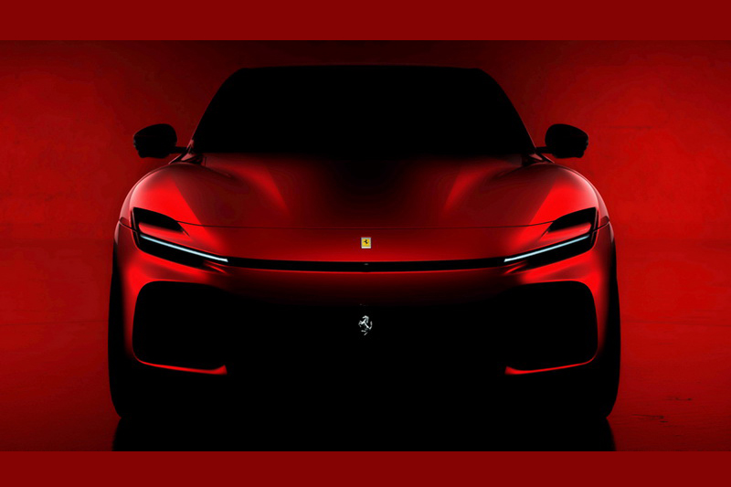 打破謠言揭開謎底,Ferrari首款休旅車型Purosangue官方預告亮相!