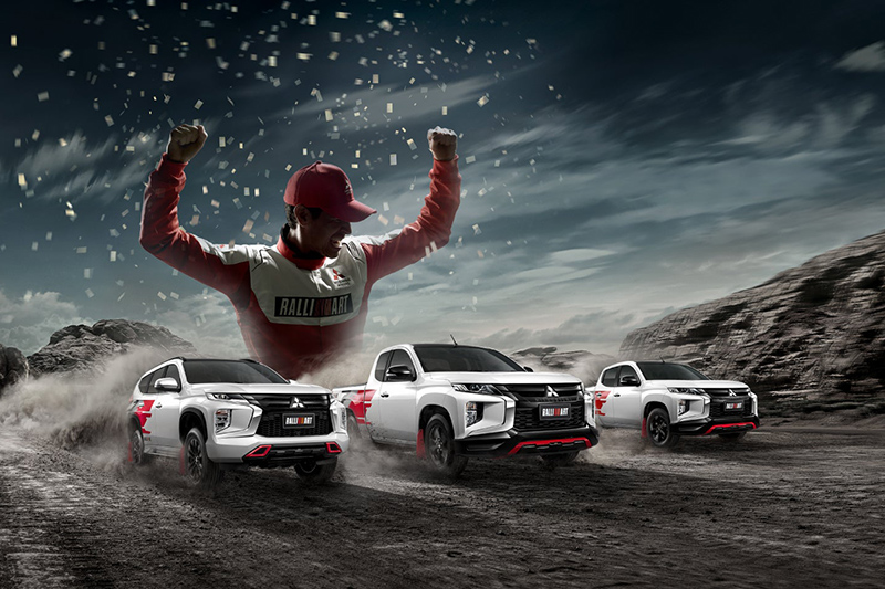 去年底Mitsubishi在泰國推出Pajero Sport 和與Triton Ralliart套件特仕車。